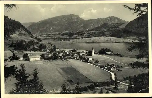 Ak Walchsee in Tirol, schöne Detailansicht