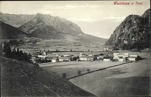 Ak Walchsee in Tirol, schöne Detailansicht