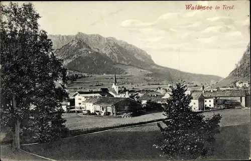 Ak Walchsee in Tirol, schöne Detailansicht