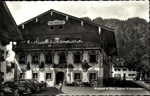 Ak Walchsee in Tirol, schöne Detailansicht