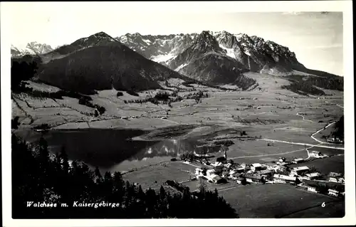 Ak Walchsee in Tirol, schöne Detailansicht