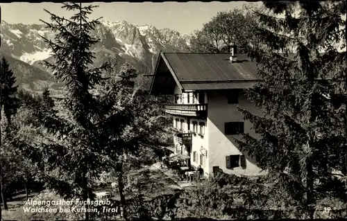 Ak Walchsee in Tirol, schöne Detailansicht