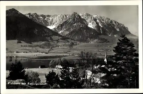 Ak Walchsee in Tirol, schöne Detailansicht