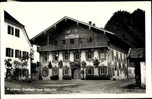 Ak Walchsee in Tirol, schöne Detailansicht