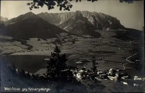 Ak Walchsee in Tirol, schöne Detailansicht