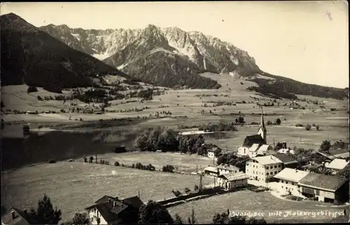 Ak Walchsee in Tirol, schöne Detailansicht