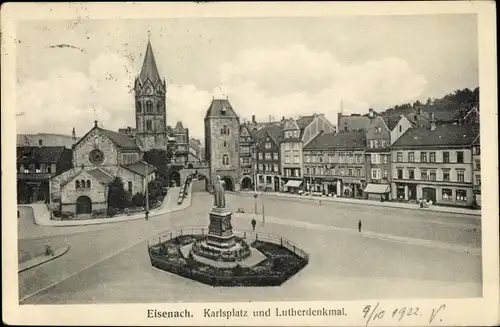 Ak Eisenach in Thüringen, schöne Detailansicht