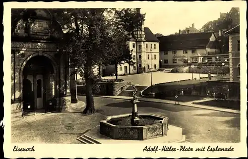 Ak Eisenach in Thüringen, schöne Detailansicht