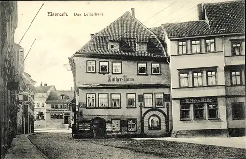 Ak Eisenach in Thüringen, schöne Detailansicht