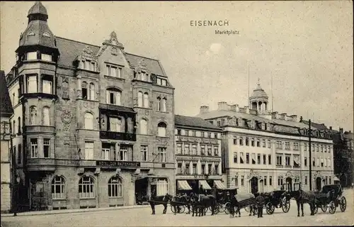 Ak Eisenach in Thüringen, schöne Detailansicht