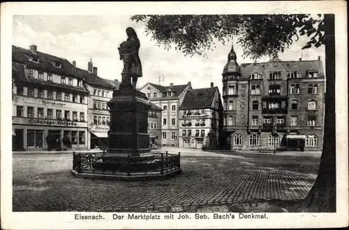 Ak Eisenach in Thüringen, schöne Detailansicht