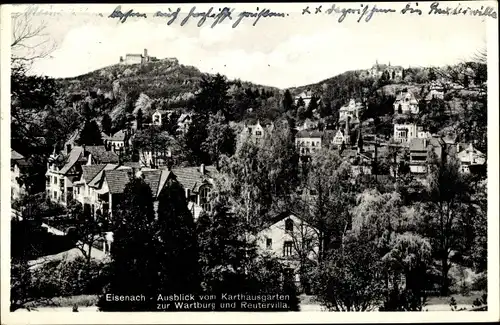 Ak Eisenach in Thüringen, schöne Detailansicht