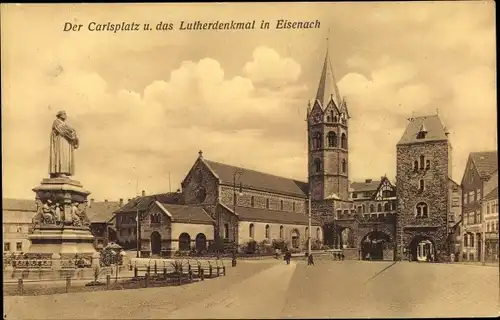 Ak Eisenach in Thüringen, schöne Detailansicht