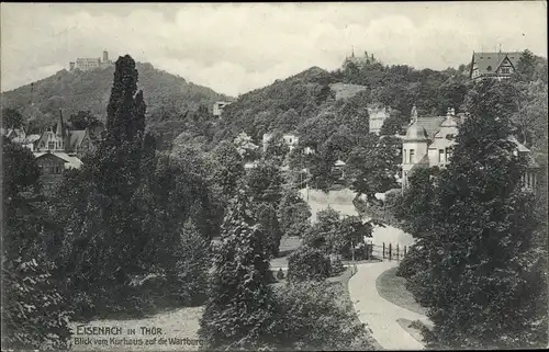 Ak Eisenach in Thüringen, schöne Detailansicht