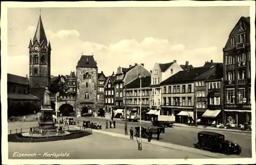 Ak Eisenach in Thüringen, schöne Detailansicht