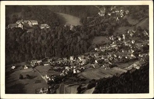 Ak Schwarzburg in Thüringen, schöne Detailansicht