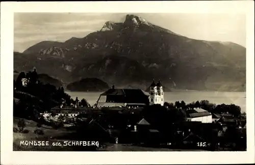 Ak Mondsee Salzkammergut in Oberösterreich, schöne Detailansicht