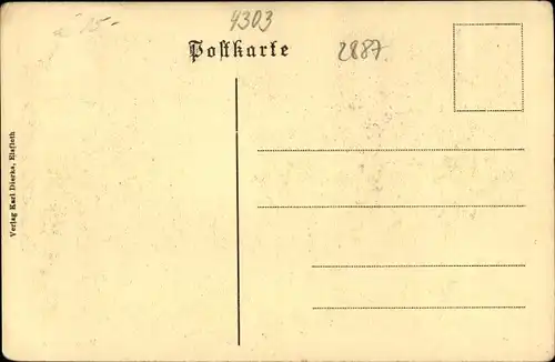 Ak Elsfleth im Oldenburger Land, Partie in der Weserstraße