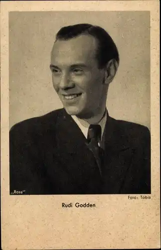 Ak Schauspieler Rudi Godden, Portrait, Ross Verlag 