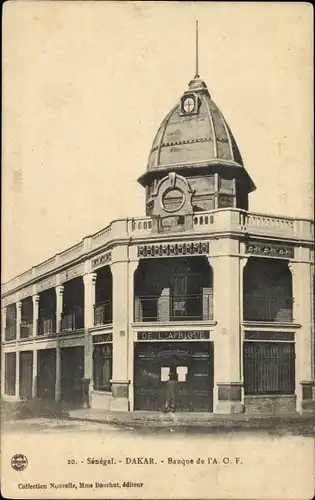 Ak Dakar Senegal, Vue de la Banque de l'A.O.F.