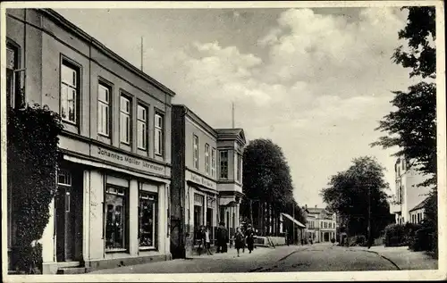 Ak Süderbrarup Schleswig Holstein, Straßenpartie, Uhrmacher Johannes Möller, Geschäft Julius Dechow