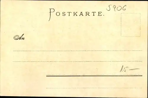 Künstler Litho Ruhla in Westthüringen, Landgraf Ludwig, Schmiede, Panorama vom Ort