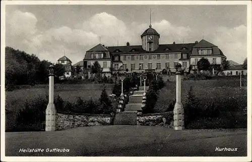 Ak Bad Gottleuba in Sachsen, Blick auf das Kurhaus