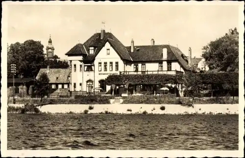 Ak Ratzeburg im Herzogtum Lauenburg, Restaurant Seegarten, Inh. Christian Brüggemann