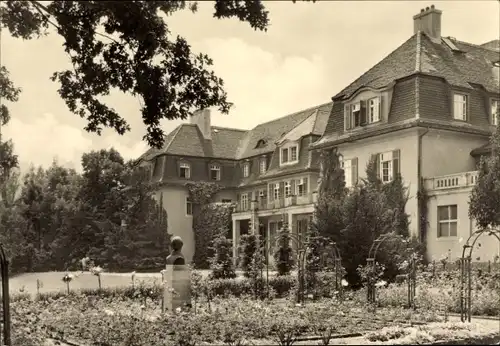 Ak Neu Fahrland Potsdam in Brandenburg, Sanatorium Heinrich Heine, Rosengarten