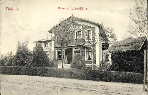 Ak Malente in Ostholstein, Pension Luisenhöhe, Vorderansicht