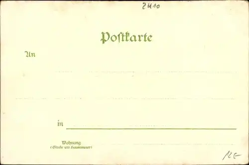 Litho Mölln in Schleswig Holstein, Schmalsee, Hermannsquelle, Panorama vom Ort