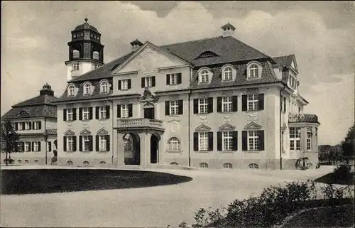 Ak Egling Murnau am Staffelsee in Oberbayern, Schloss, Außenansicht