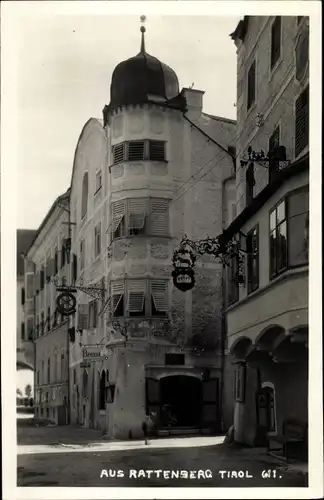 Ak Rattenberg in Tirol, schöne Detailansicht