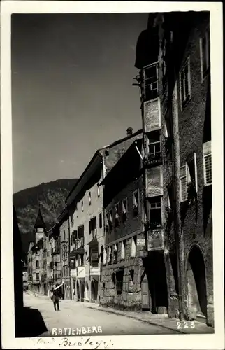 Ak Rattenberg in Tirol, schöne Detailansicht