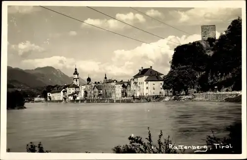 Ak Rattenberg in Tirol, schöne Detailansicht