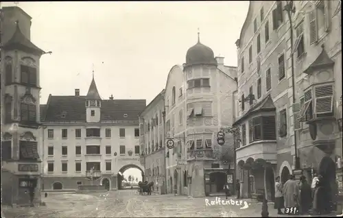 Ak Rattenberg in Tirol, schöne Detailansicht