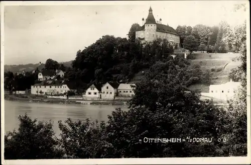 Ak Ottensheim in Oberösterreich, schöne Detailansicht