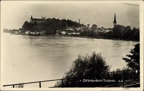 Ak Ottensheim in Oberösterreich, schöne Detailansicht