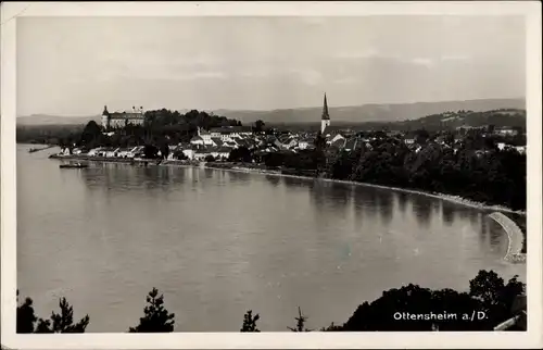 Ak Ottensheim in Oberösterreich, schöne Detailansicht