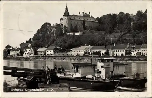 Ak Ottensheim in Oberösterreich, schöne Detailansicht