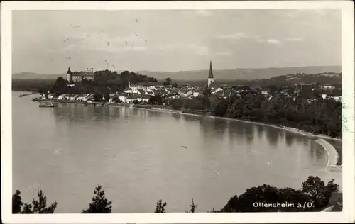 Ak Ottensheim in Oberösterreich, schöne Detailansicht