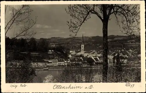 Ak Ottensheim in Oberösterreich, schöne Detailansicht