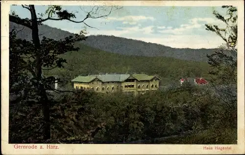 Ak Gernrode Quedlinburg am Harz, schöne Detailansicht