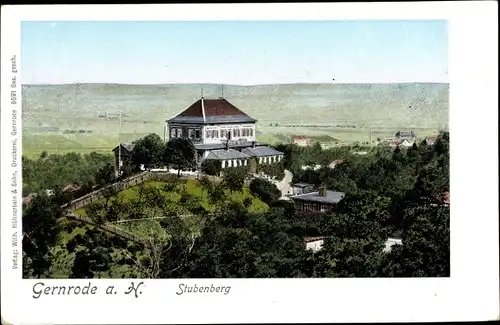 Ak Gernrode Quedlinburg am Harz, schöne Detailansicht