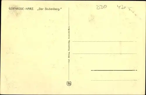 Ak Gernrode Quedlinburg am Harz, schöne Detailansicht