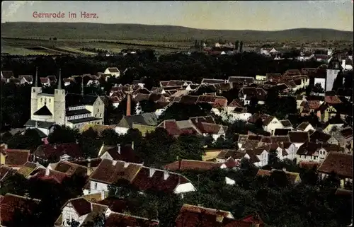 Ak Gernrode Quedlinburg am Harz, schöne Detailansicht