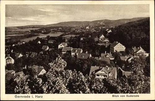 Ak Gernrode Quedlinburg am Harz, schöne Detailansicht