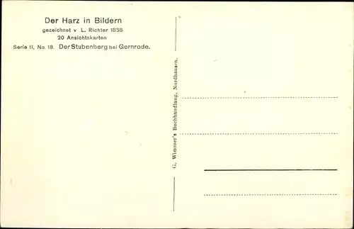 Ak Gernrode Quedlinburg am Harz, schöne Detailansicht