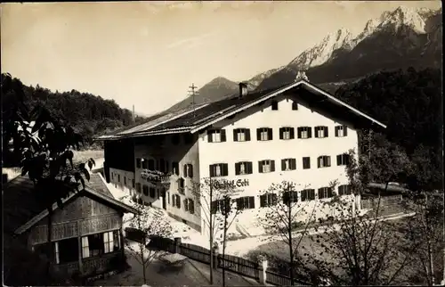 Foto Ak Sebi Niederndorf in Tirol, Gasthof von Mathias Praschberger