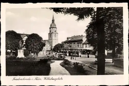 Ak Friedrichroda in Thüringen, schöne Detailansicht